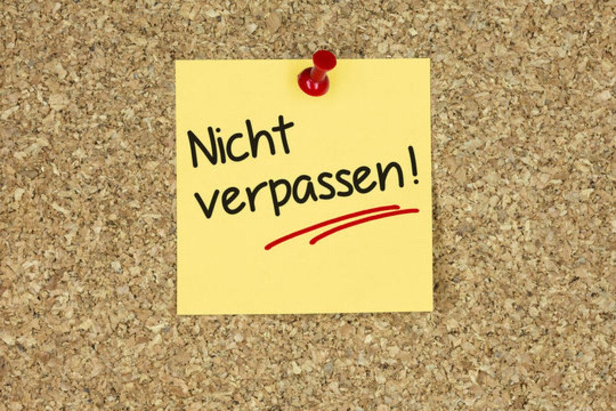 WICHTIGE TERMINE September & Oktober 2025